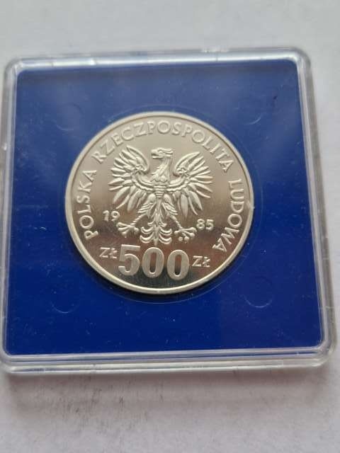 500 zł 40 Lat ONZ 1985 r