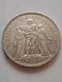 Francja 5 Franków Herkules 1873 r