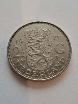 Holandia 2.1/2 Guldena 1971 r