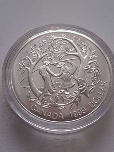 Kanada 1 Dolar Rok osób starszych 1999 r
