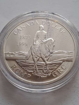Kanada 1 Dolar Królewska Policja Konna 1998 r