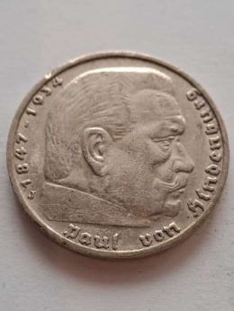 Niemcy 5 Marek Hindenburg 1936 r J