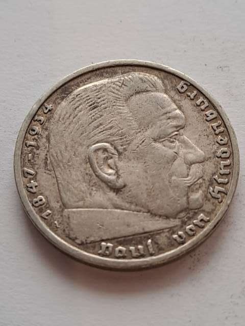 Niemcy 5 Marek Hindenburg 1936 r A