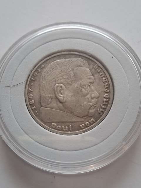 Niemcy 5 Marek Hindenburg 1936 r A