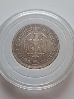 Niemcy 5 Marek Hindenburg 1936 r A