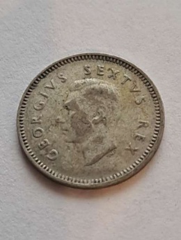 Suid Afrika 3 pensy Jerzy VI 1952 r