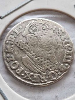 Trojak Zygmunt III Waza Kraków 1623 r