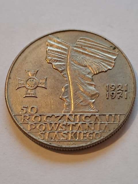 10 zł 50 Rocznica Powstania Śląskiego 1971 r