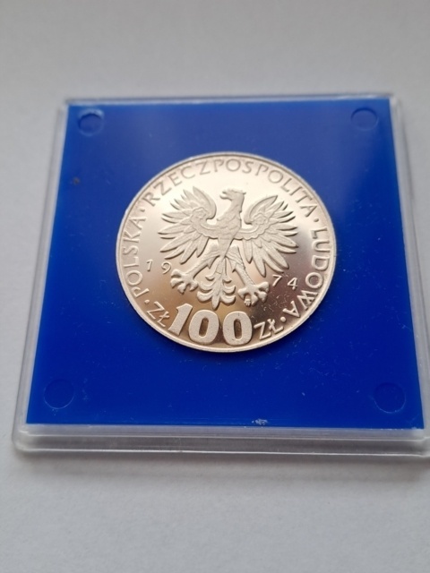 100 zł Maria Skłodowska Curie 1974 r