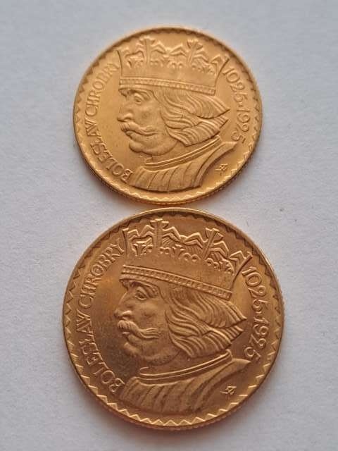 II RP 10 i 20 zl Bolesław Chrobry 1925 r
