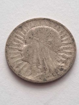 2 zł Głowa Kobiety 1933 r