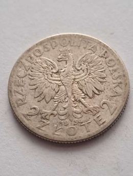 2 zł Głowa Kobiety 1934 r