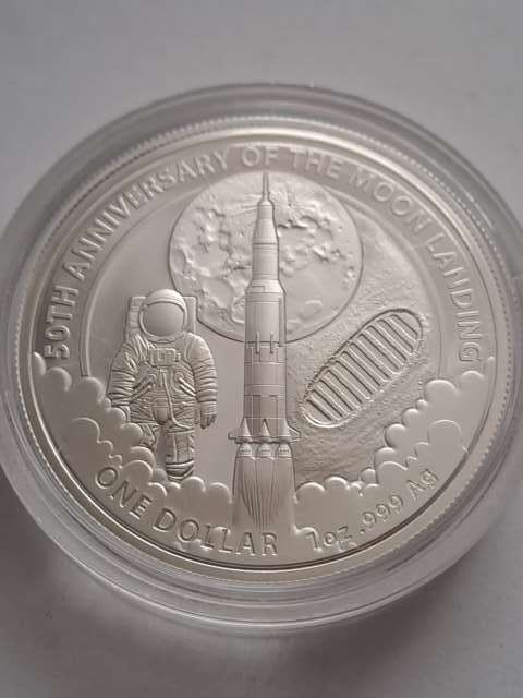 Australia 1 Dolar Lądowanie na Księżycu 2019 r