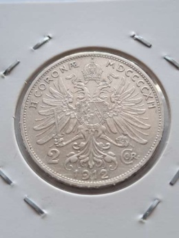 Austria 2 Korony Franciszek Józef I 1912 r