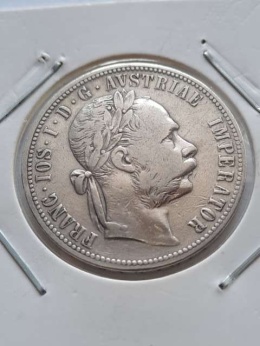 Austria 1 Floren Franciszek Józef 1878 r