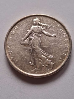 Francja 5 Franków 1963 r