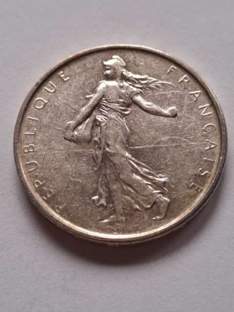 Francja 5 Franków 1963 r