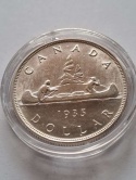 Kanada 1 Dolar Srebrny jubileusz 1935 r