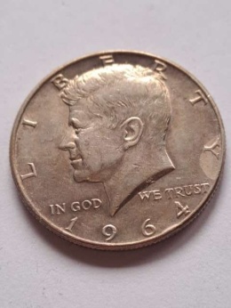 USA 1/2 Dollara Kennedy 1964 r