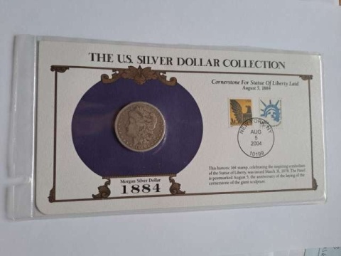 USA Dollar Morgan 1884 r