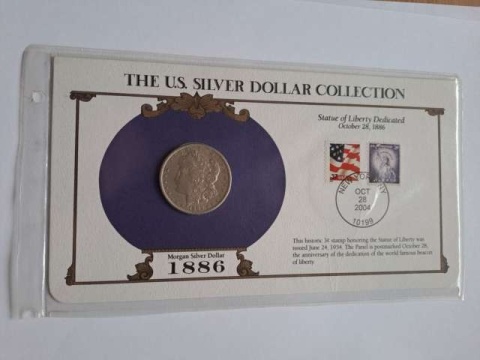 USA Dollar Morgan 1886 r