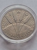 10 zł FAO Chleb dla Świata 1971 r próba