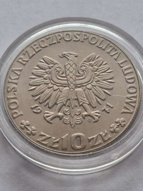 10 zł FAO Chleb dla Świata 1971 r próba