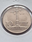 10 zł Kolumna Zygmunta Duża 1965 r