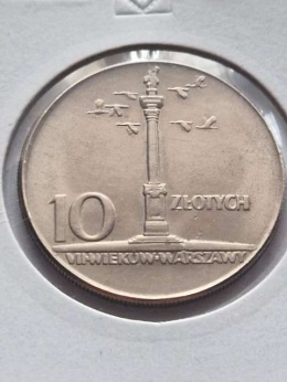 10 zł Kolumna Zygmunta Duża 1965 r