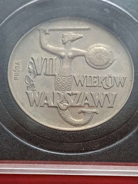 10 zł VII Wieków Warszawy 1965 r próba