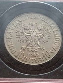 10 zł VII Wieków Warszawy 1965 r próba
