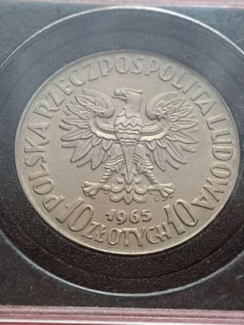 10 zł VII Wieków Warszawy 1965 r próba