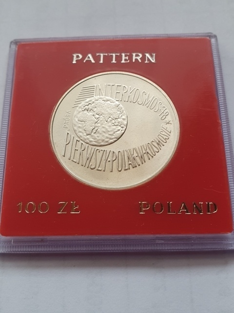 100 zł Interkosmos 1978 r próba
