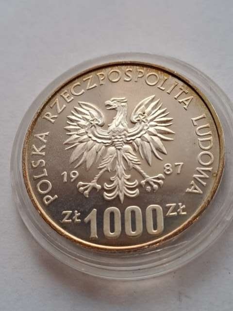 1000 zł Igrzyska XXIV Olimpiady 1987 r
