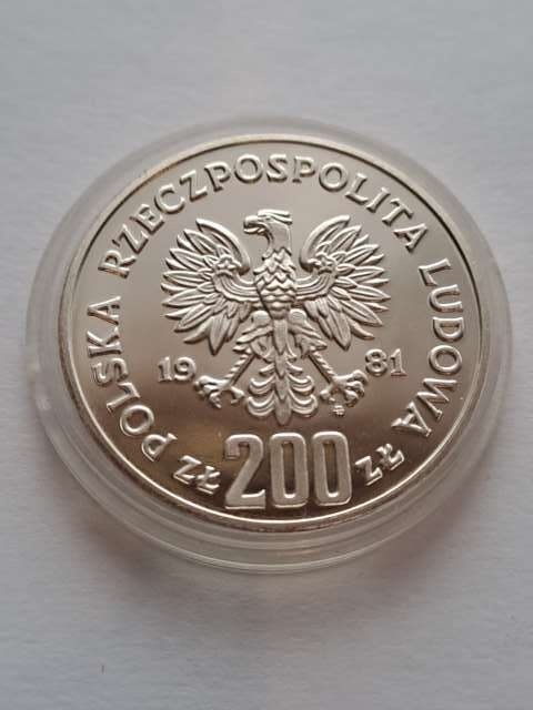 200 zł Bolesław II Śmiały 1981 r próba