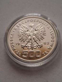 500 zł Zimowe Igrzyska Sarajewo 1983 r próba