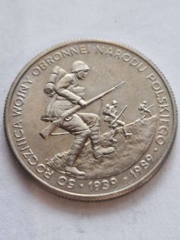 500 zł 50 Rocznica Wojny Obronnej 1989 r