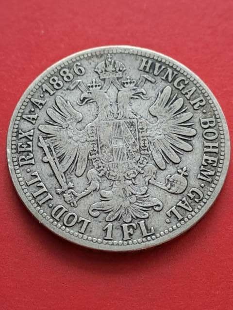 Austria 1 Floren Franciszek Józef 1886 r