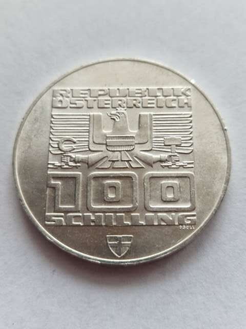 Austria 100 Schilling Innsbruck 1976 r