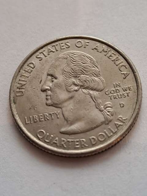 USA 1/4 Dollara New Hampshire 2000 r D