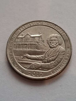 USA 1/4 Dollara F. Duglass 2017 r P