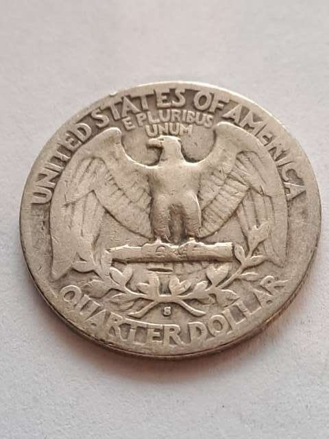 USA 1/4 Dollara Waszyngton 1943 r S