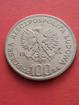 100 zł 40 Lat PRL 1984 r