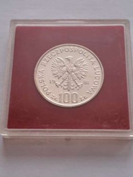 100 zł Kościół Mariacki 1981 r próba