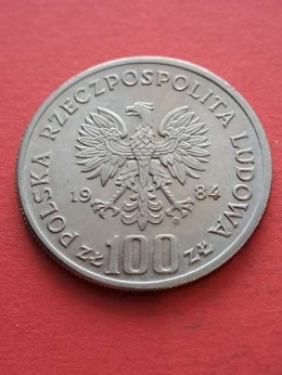 100 zł Wincenty Witos 1984 r