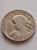 2 zł Żniwiarka 1925 r kropka