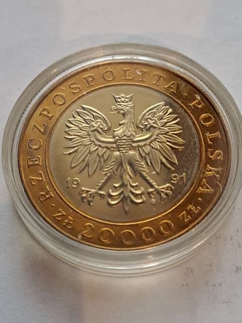 20 tys Mennica Warszawska 1991 r