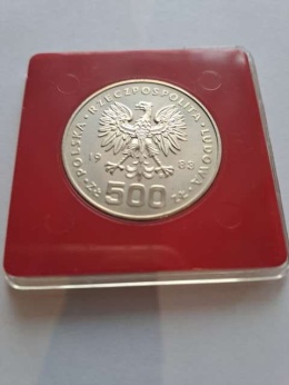 500 zł Igrzyska Los Angeles 1983 r próba