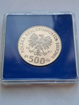 500 zł XV Igrzyska Olimpijskie Calgary 1987 r