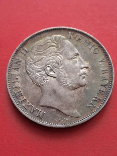 Niemcy 2 Guldeny Kolumna Madonny 1855 r